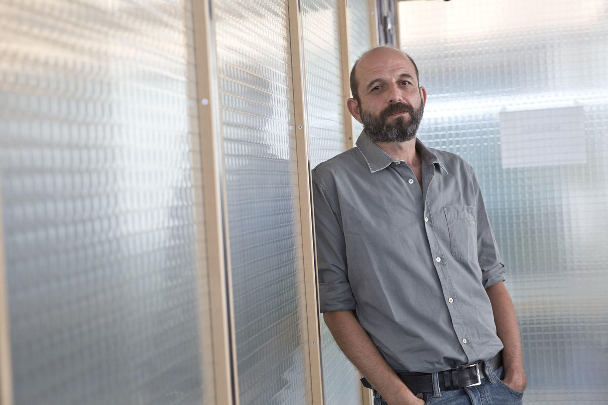 Josele Santiago, en las oficinas de la discográfica